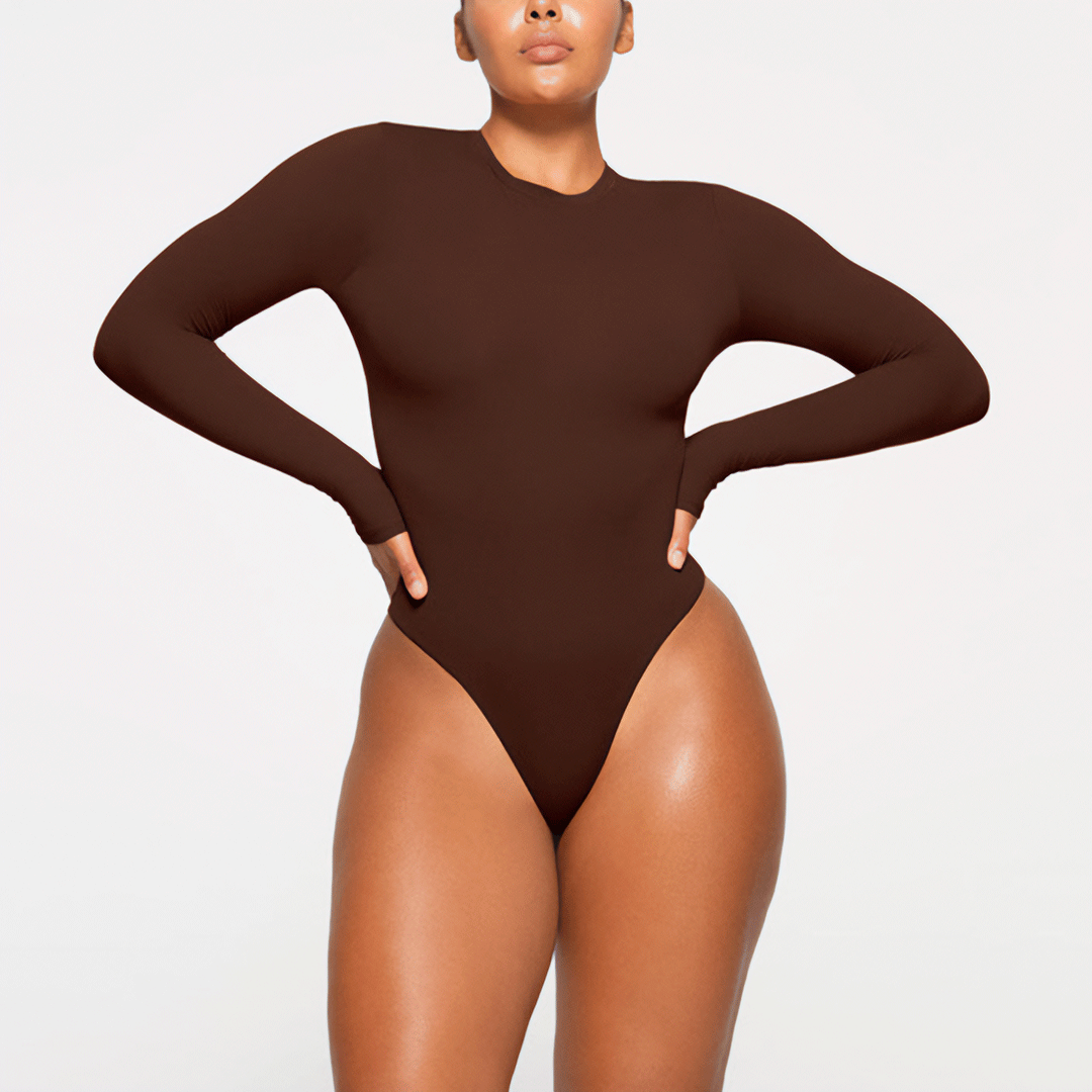 Body Modelador com Mangas Yasmin