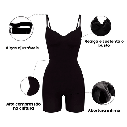 Macaquinho Modelador Slim Shaper