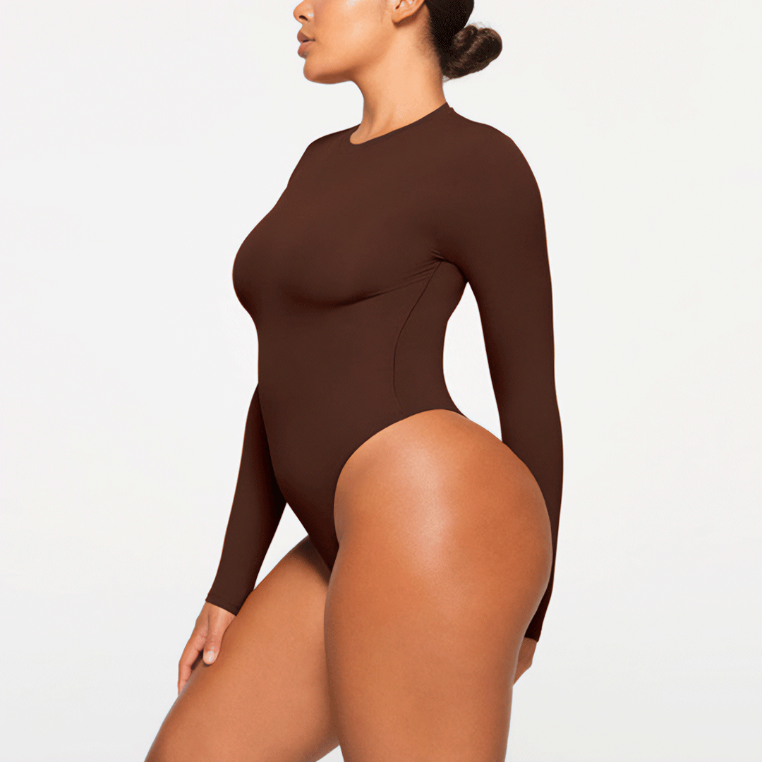 Body Modelador com Mangas Yasmin