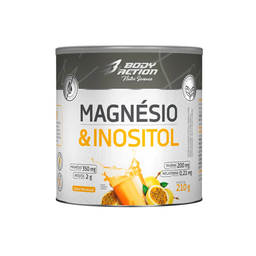 Magnésio & Inositol | 210g - Bodyaction